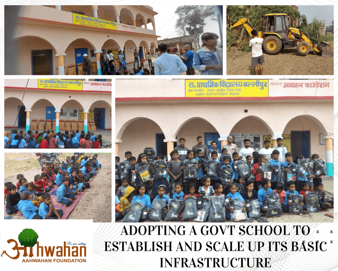 ADOPTING A PUBLIC SCHOOL TO ESTABLISH AND SCALE UP ITS BASIC INFRASTRUCTURE
