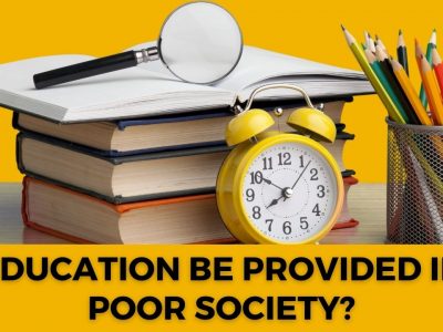 Providing Education In Poor Society